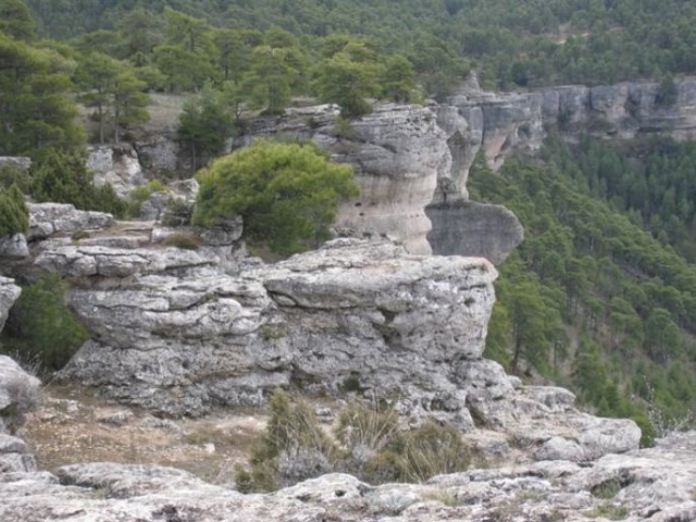Vista de la serrania conquense